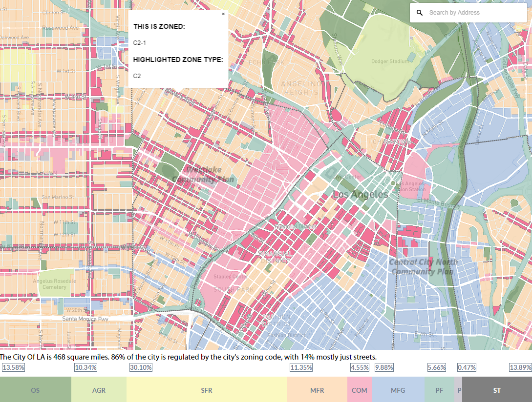 LA City Zoning Map TheworksLA